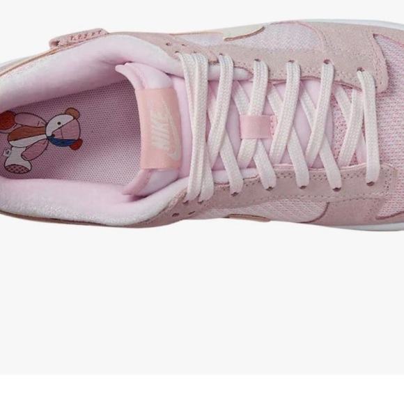 SPECIAL EDITION NEW NIKE wmns Dunk Low Teddy Bear light soft pink - Picture 3 of 9